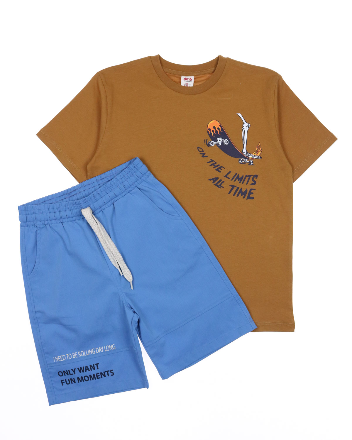 DMB KIDS 7467 Костюм (цвет: Коричневый\синий) DMB KIDS 7467 Костюм (цвет: Коричневый\синий)