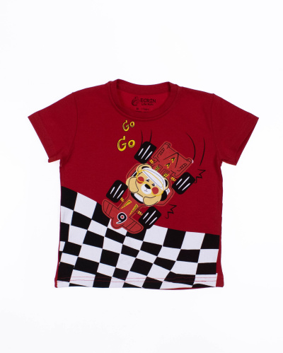 ECRIN 7053 Футболка (цвет: Красный)