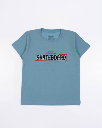 ECRIN 8042 Футболка (цвет: Серо-голубой ) ECRIN 8042 Футболка (цвет: Серо-голубой )