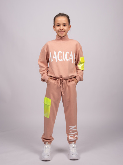 DMB KIDS 9365 Костюм  (цвет: Пудра)