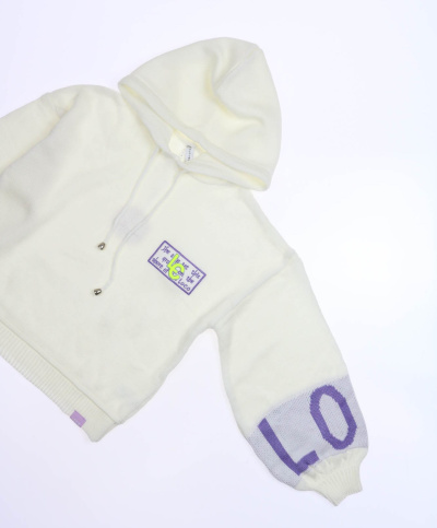 LOCOLOCO 1803 Худи вязанное LOCOLOCO 1803 Худи вязанное фото